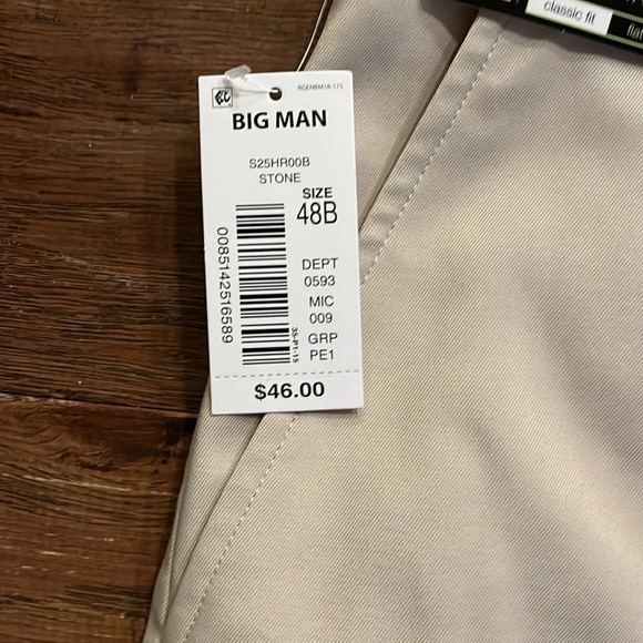 Roundtree & Yorke  Big Man Performance Shorts - Picture 2 of 6